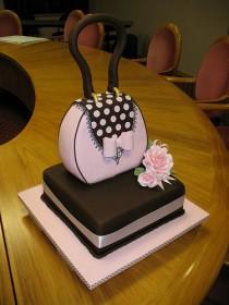 wedding photo - Handbag Cake!