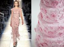 wedding photo - Chanel Inspiré gâteau rose