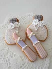 wedding photo - Cosmetics Cookies