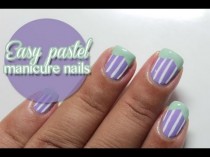 wedding photo - Easy Pastel Manicure Nails
