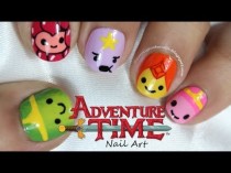 wedding photo - Adventure Time Princesse Nail Art