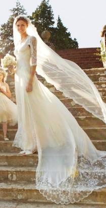 wedding photo - Classic white wedding dress by Alice Temperley