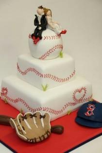 wedding photo - Baseball mariage # sport