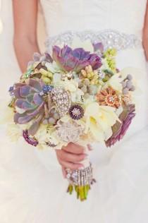 wedding photo - Fleur de mariage et bouquet
