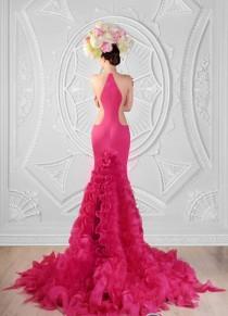 wedding photo - Cute looking pink color dress