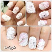 Wedding Nail Designs #5 - Weddbook