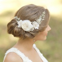 wedding photo -  Wedding headpiece -  Bridal hair accessories