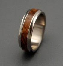 wedding photo - Windham  -Wooden Wedding Rings - New