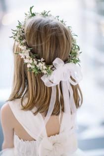 wedding photo - Flower Girl Crown