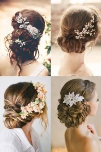 wedding photo - 18 Most Romantic Bridal Updos ♥ Beautiful Wedding Hairstyles That Are Perfect