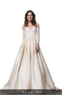 wedding photo - Olia Zavozina 'Clara' Lace & Silk Organza Ballgown Dress (In Stores Only) 