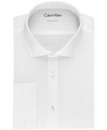 wedding photo - Calvin Klein X Men&#039;s Extra Slim-Fit French Cuff Tuxedo Shirt