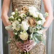 wedding photo - Copper Flowers
