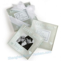 wedding photo -  Beter Gifts®  #love #joy #hope #bliss #faith and #forever #glasscoaster #photocoasters BETER-BD021