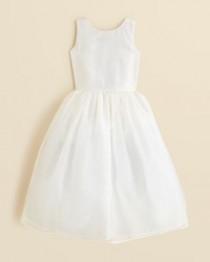 wedding photo - US Angels Girls&#039; Organza Tank Dress - Little Kid