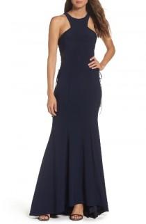 Xscape Side Lace Mermaid Gown wedding photo - Xscape Side Lace Mermaid Gown