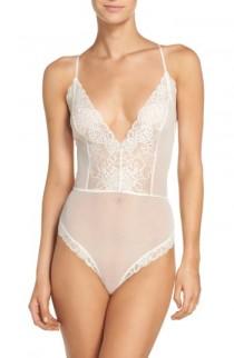 Chelsea28 Lacy Days Sheer Bodysuit wedding photo - Chelsea28 Lacy Days Sheer Bodysuit