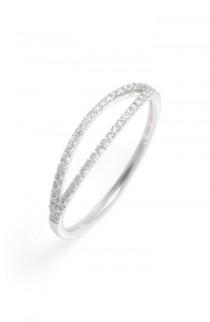 Bony Levy Kiera Two-Row Diamond Stack Ring (Nordstrom Exclusive) wedding photo - Bony Levy Kiera Two-Row Diamond Stack Ring (Nordstrom Exclusive)