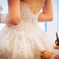 Monique Lhuillier Bride wedding photo - Monique Lhuillier Bride