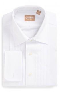 Gitman Regular Fit Pleated Dress Shirt wedding photo - Gitman Regular Fit Pleated Dress Shirt