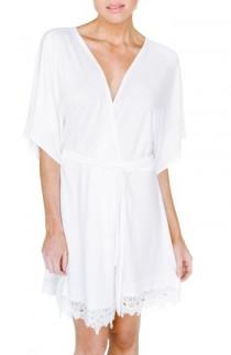 Plum Pretty Sugar Sweetheart Robe wedding photo - Plum Pretty Sugar Sweetheart Robe
