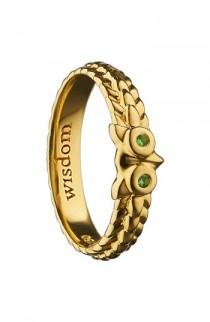 Monica Rich Kosann Wisdom Owl Ring wedding photo - Monica Rich Kosann Wisdom Owl Ring