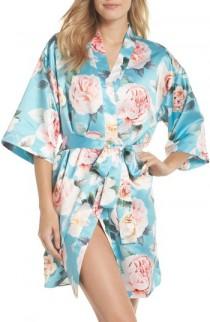 Flora Nikrooz Lilith Satin Robe wedding photo - Flora Nikrooz Lilith Satin Robe