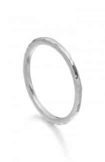 Monica Vinader Siren Hammered Ring wedding photo - Monica Vinader Siren Hammered Ring