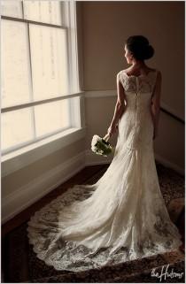 wedding photo - Кружева свадебное платье