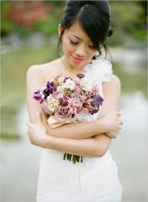 wedding photo - Свадебный букет роз
