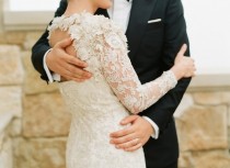 wedding photo - فساتين زفاف براقة
