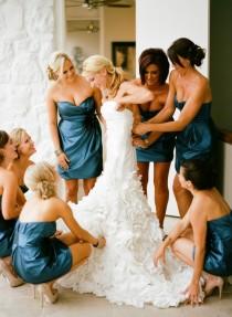 wedding photo - Demoiselles d'honneur à couper le souffle