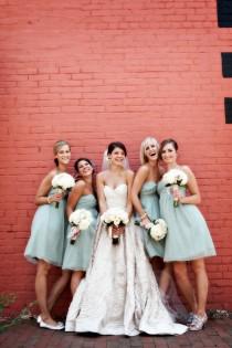 wedding photo - Захватывающие дух Bridesmaids