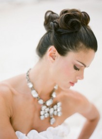 wedding photo - Wunderschöne Hochzeit Haar und Make-up