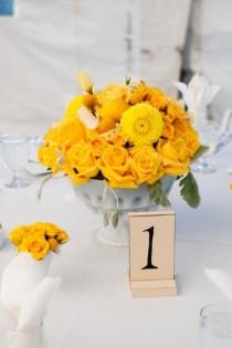 wedding photo - Sunflower Yellow Wedding Color Palettes