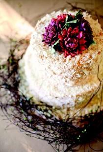 wedding photo - Gâteaux de mariage rustique ♥ Cake Design Wedding