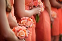 wedding photo -  Peach Wedding Details
