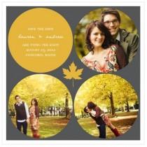 wedding photo - Autumn Save The Dates