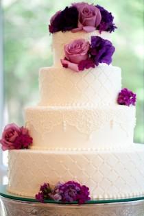 wedding photo - Fondant Gâteaux de mariage ♥ Wedding Cake délicieux