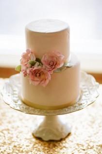 wedding photo - Fondant Wedding Cakes ♥ Vintage Wedding Cake