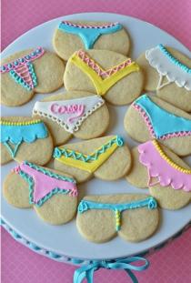 wedding photo - Yummy Bachelorette Cookies ♥ Homemade Bachelorette Cookies 