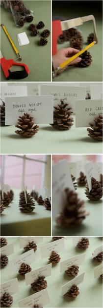 wedding photo - Unique & Creative Wedding Seating Cards♥ DIY Place Cards 
