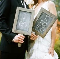 wedding photo - Wedding Signage