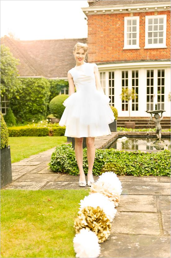 Wedding Dresses - Short White Wedding Dress #792706 - Weddbook